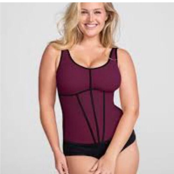 Honeylove Boldness Tank Wireless Sculpting Boning Compression Size 1X NWT - Picture 5 of 16